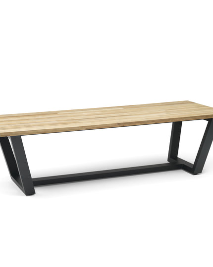 George Tafel | Teakhout & Aluminium | 280 cm