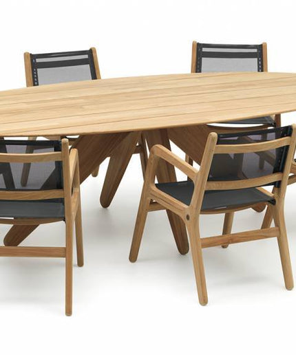 Tuinset | Durban tuintafel 280 cm met Norden Dining tuinstoel