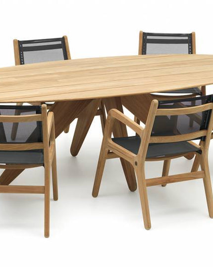 Tuinset | Durban tuintafel 280 cm met Norden Dining tuinstoel
