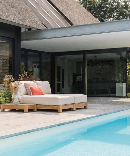 James Loungeset | Daybed incl. 2 bijzettafels