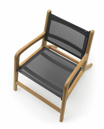 Norden loungestoel | Textileen zitting en rug