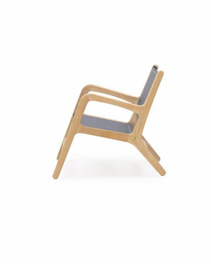 Norden loungestoel | Textileen zitting en rug