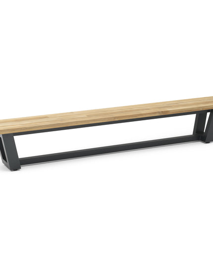 George Tuinbank | Teakhout & Aluminium |  280  cm | NU MET 40% KORTING!