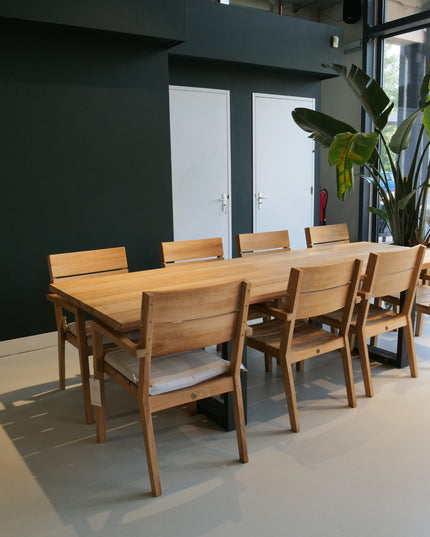 Tuinset | Noosa tuintafel met  8 James tuinstoelen