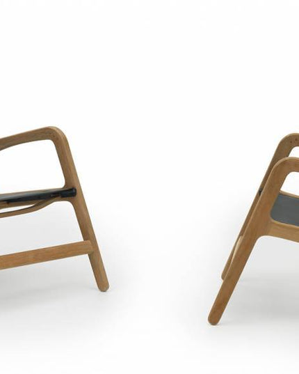 Norden loungestoel | Textileen zitting en rug