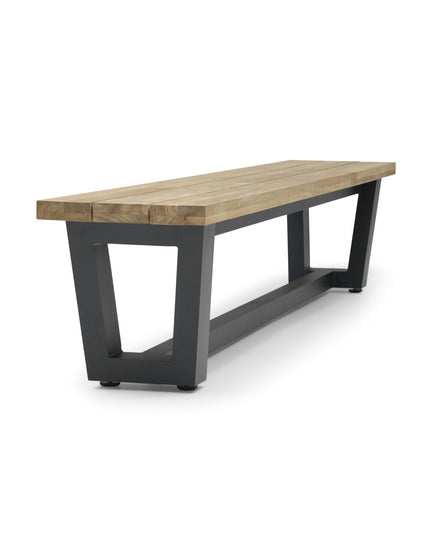 George Tuinbank | Teakhout & Aluminium |  280  cm | NU MET 40% KORTING!